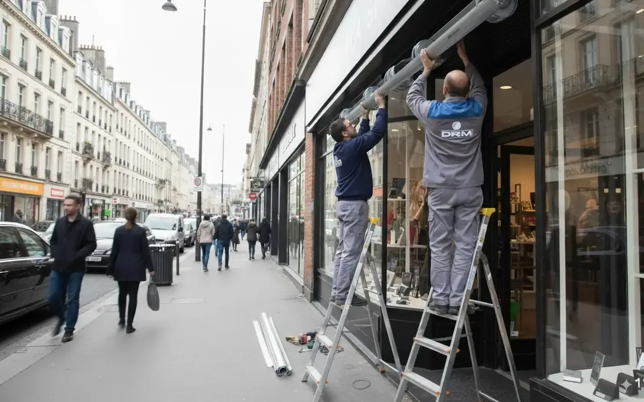 Installation et pose de rideau métallique à Marseille 6